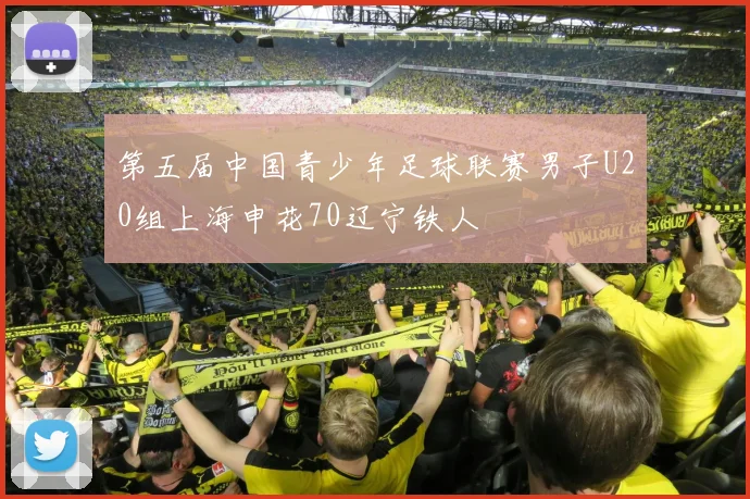 第五届中国青少年足球联赛男子U20组上海申花70辽宁铁人